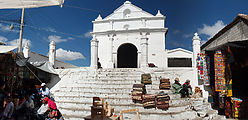 Chichi (Chichicastenango) - Market - Church