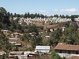 Chichi (Chichicastenango) - View of Colorful Cemetery