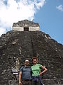 Tikal - Pyramid Ruin - Temple I - Geoff & Laura