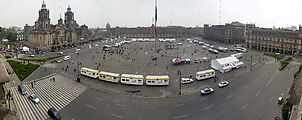 Zócalo - View from Hotel Magestic - Rooftop Restaurant