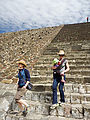 Teotihuacan - Pyramid of the Sun - Rose - Lyra - Laura