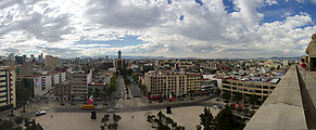 View from Monumento a la Revolución