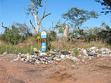 Trash - Near Basura Can