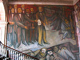 Morelia - Murals of Alfredo Zalce in the Palacio de Gobierno