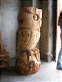 Sevina - Giant Carved Owl