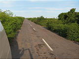 Coast West of Tuxpan - Road Through Lagoons