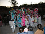 Michoacán - Christmas Day - Arocutín - Costumes - Dancing
