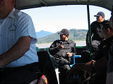 Lake Pátzcuaro Boat - Police (photo by Geoff)