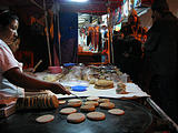 Night of the Dead - Pátzcuaro - Pancake like things (photo by Geoff)