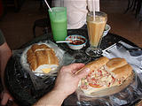 Morelia - Tortas for Lunch (photo by Geoff)