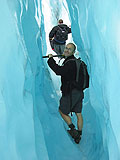 Ice Hiking - Crack, Geoff