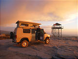 Sportsmobile: Top of Bald Mountain, CA - Lookout Tower