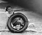 Pasqua Faccenda - Eileen - Beach - Inner Tube (Photo by Jim)