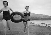 Eileen - Pasqua Faccenda - Beach - Inner Tube (Photo by Jim)