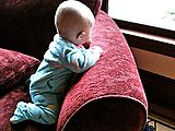 Lyra - Kneeling on Couch