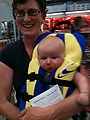 Lyra - West Marine - Trying on PFDs Lyra - West Marine - Trying on PFDs