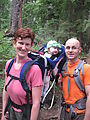 Denny Creek - Melakwa Lake Laura - Lyra - Geoff (Photo by Suzanne) Denny Creek - Melakwa Lake Laura - Lyra - Geoff (Photo by Suzanne)