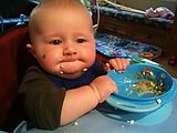Eating - Messy - Bowl - Lyra Eating - Messy - Bowl - Lyra