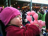 Pike Place Market - Balloon Man - Lyra