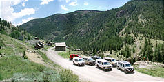 Sportsmobile Rally - Thursday - Alpine Loop - Henson Ghost Town