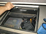 Sportsmobile: Underbody Storage Compartment