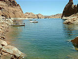 Hole in the Rock - boaters at the bottom (7/27 12:29 PM)