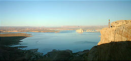 Lake Powell - viewed from Romana Mesa (7/28 6:07 AM)