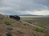 Nevada - Black Rock Desert - Steamboat Mountain - Road Up