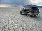 Nevada - Black Rock Desert - Playa - Jeep