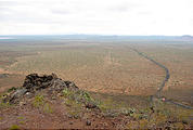 Guzman's Lookout Mountain - New Mexico - Malpais - Near Border - View From Top
