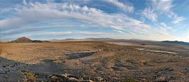 Mojave Desert - Camping south of Little Cowhole Mountain (panorama) (May 28, 2006 7:07 PM)