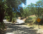 San Ysidro Mountains Trail - Sign - Not a through street (May 31, 2006 1:12 PM)