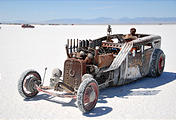 Utah - Speed Week - Bonneville Salt Flats - Rat Rod - "Lucky 13"