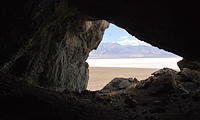 Utah - Silver Island Mountains - Undug Cave