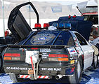 Utah - Speed Week - Bonneville Salt Flats - Mazda Fake Cop Car