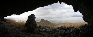 Floating Island - Cave on Peak (9:34 AM Oct 4, 2005)