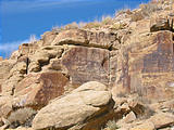 Nine Mile Canyon Road - Petroglyphs (1:50 PM Oct 5, 2005)