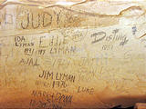 Comb Ridge - Fish Mouth Cave - Graffiti (6:14 PM Oct 9, 2005)