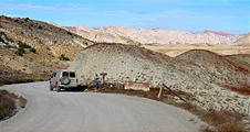 Capitol Reef National Park - Southern Entrance - Norton-Bullfrog Road - Sportsmobile (10:13 AM Oct 12, 2005)