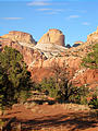 Capitol Reef National Park - Capitol Dome (5:35 PM Oct 12, 2005)