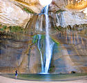 Calf Creek Falls Trail - Waterfall - Laura (1:32 PM Oct 13, 2005)