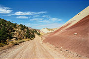 Capitol Reef National Park - Road - Multicolor Mud