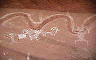 River House Ruin - Pictographs