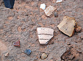 Butler Wash Petroglyphs - Midden - Potsherds