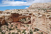 Capitol Reef National Park - Rim Overlook Trail - Hickman Bridge