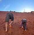 Sand Hill - Climbing (Photo by Laura)