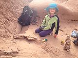 Goblin Valley - Animals and a Stone Bridge (Photo by Laura)