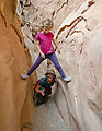 Little Wild Horse Canyon - Slot Canyon - Climbing / Stemming