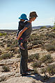 Hiking Back from Hobbs Wash Ruin - Getting a Ride