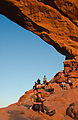 Arches National Park - Sunset - North Window Arch